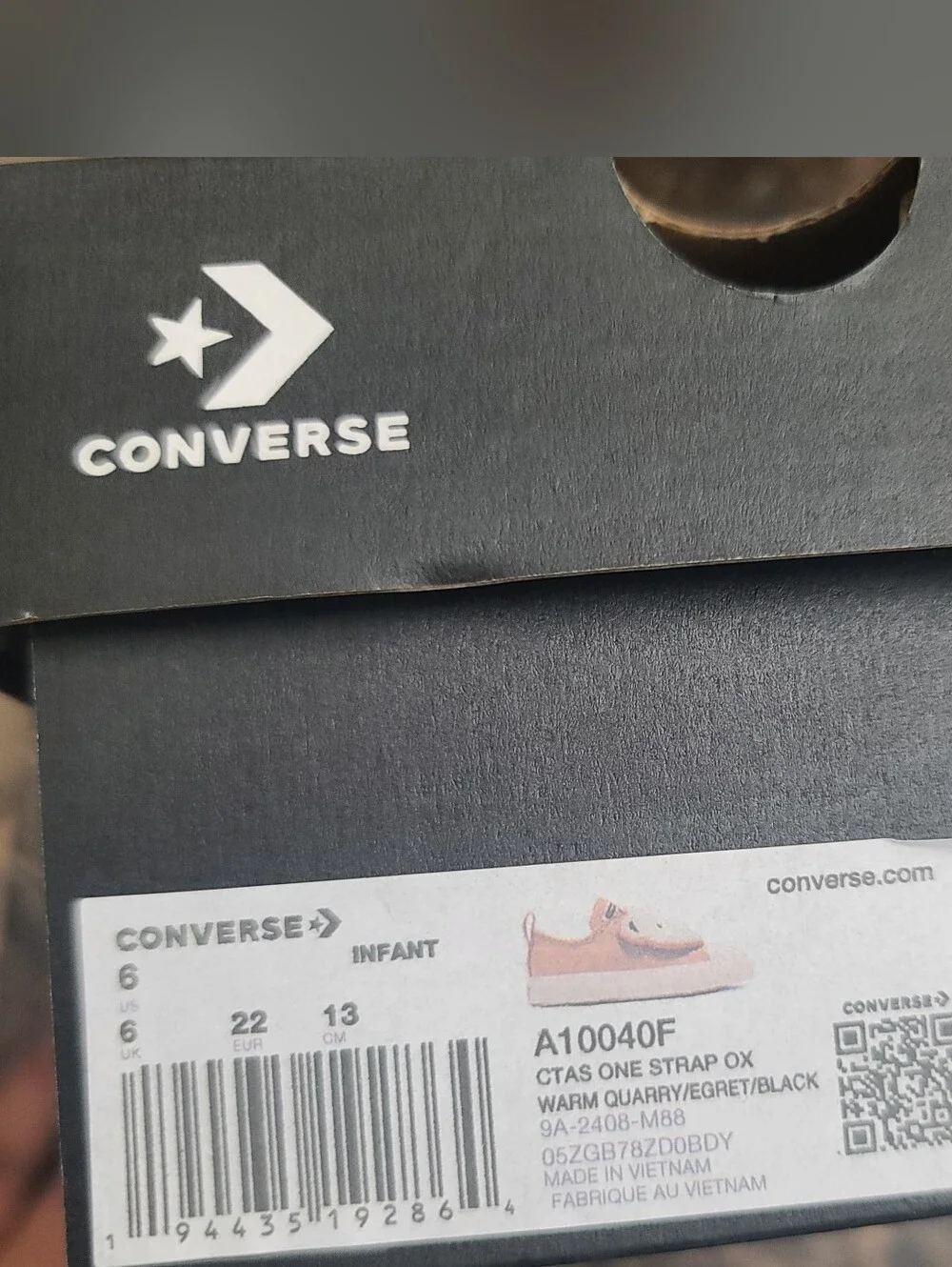 Teddy Bear Converse Toddler 6